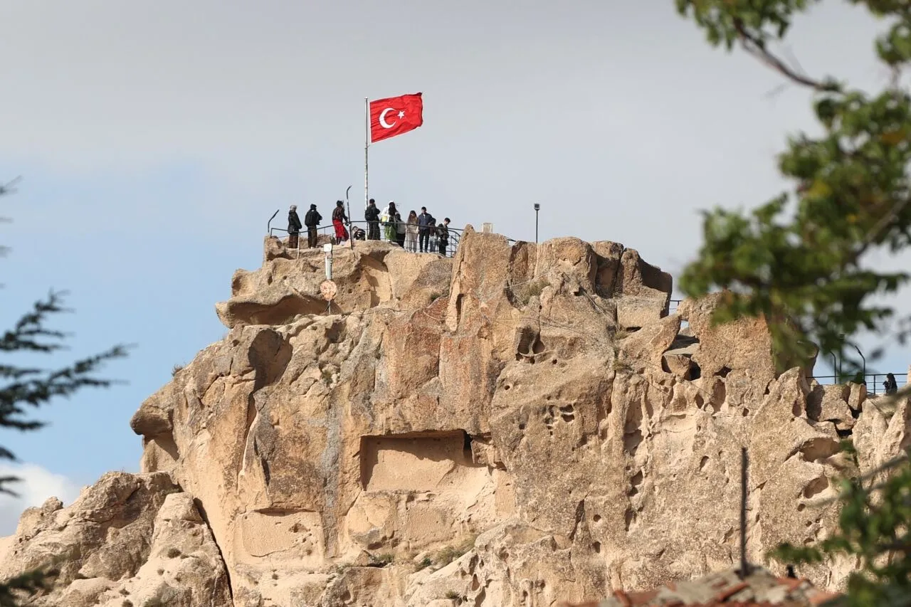 Üçhisar Kalesi Manzara